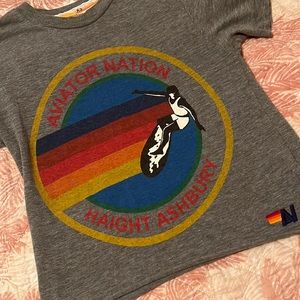 Avitor nation boyfriend tee